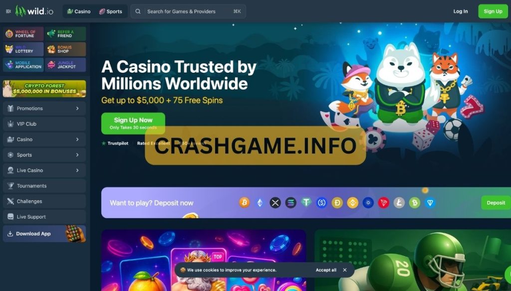 Wild.io Crash Game